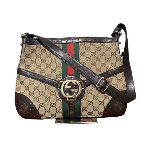 Gucci GG Vintage Authentic Sherry Line Shoulder Bag & Matching Wallet ***RARE*** - Picture 12 of 12